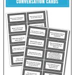 family dinner conversation cards