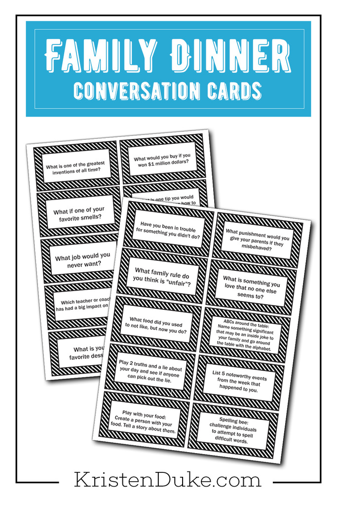 conversation cards