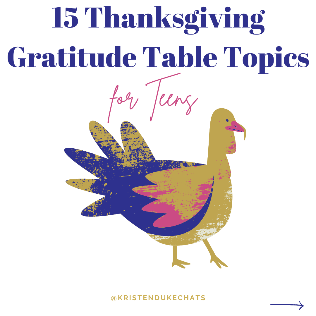 Thanksgiving Conversation Questions Gratitude Table Topics
