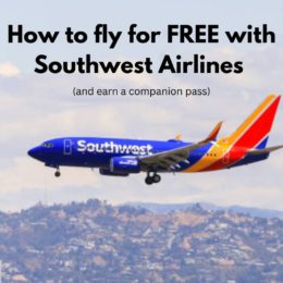 How to fly for FREE with Southwest Airlines